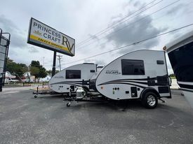 Ascapes in front of Princess Craft RV