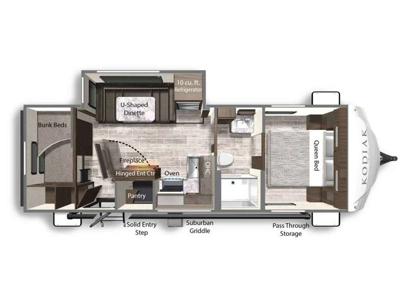 Kodiak 250 BHSL by Dutchmen RV