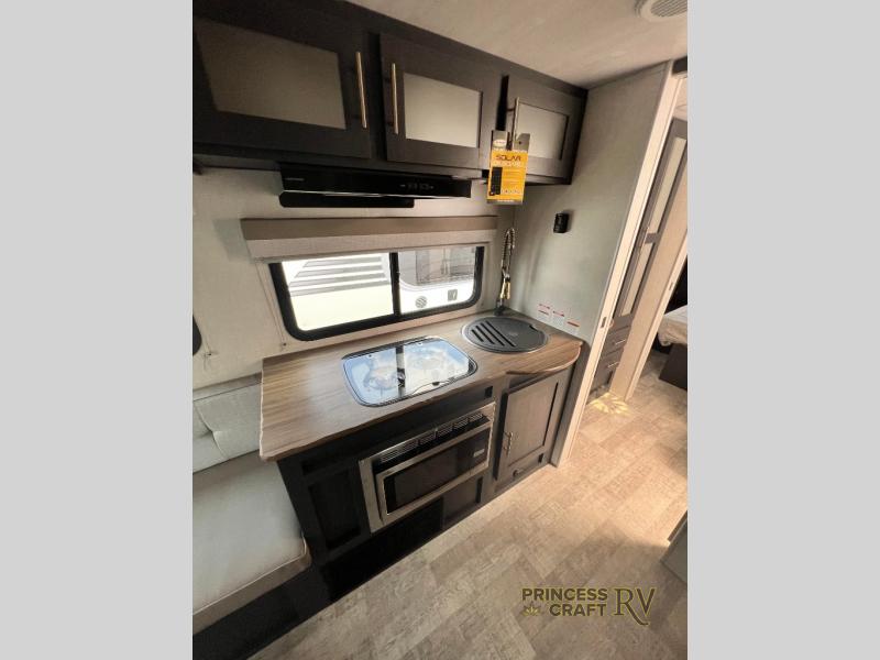 Modern kitchen with live edge countertop detail