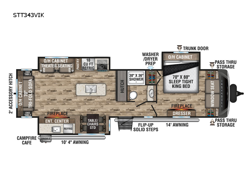 2023 Venture RV SportTrek Touring Edition STT343VIK