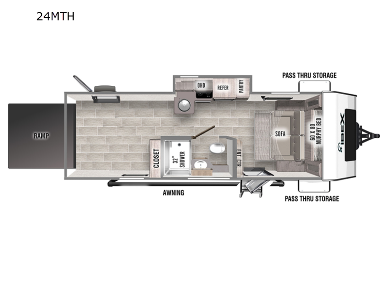 IBEX 24MTH Toy Hauler by Forest River