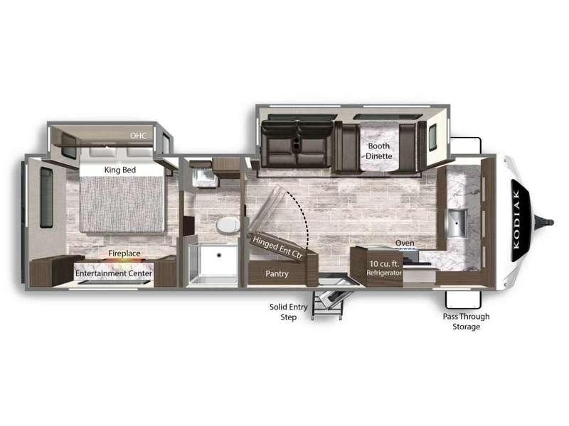 2022 Dutchmen RV Kodiak 2921FKDS