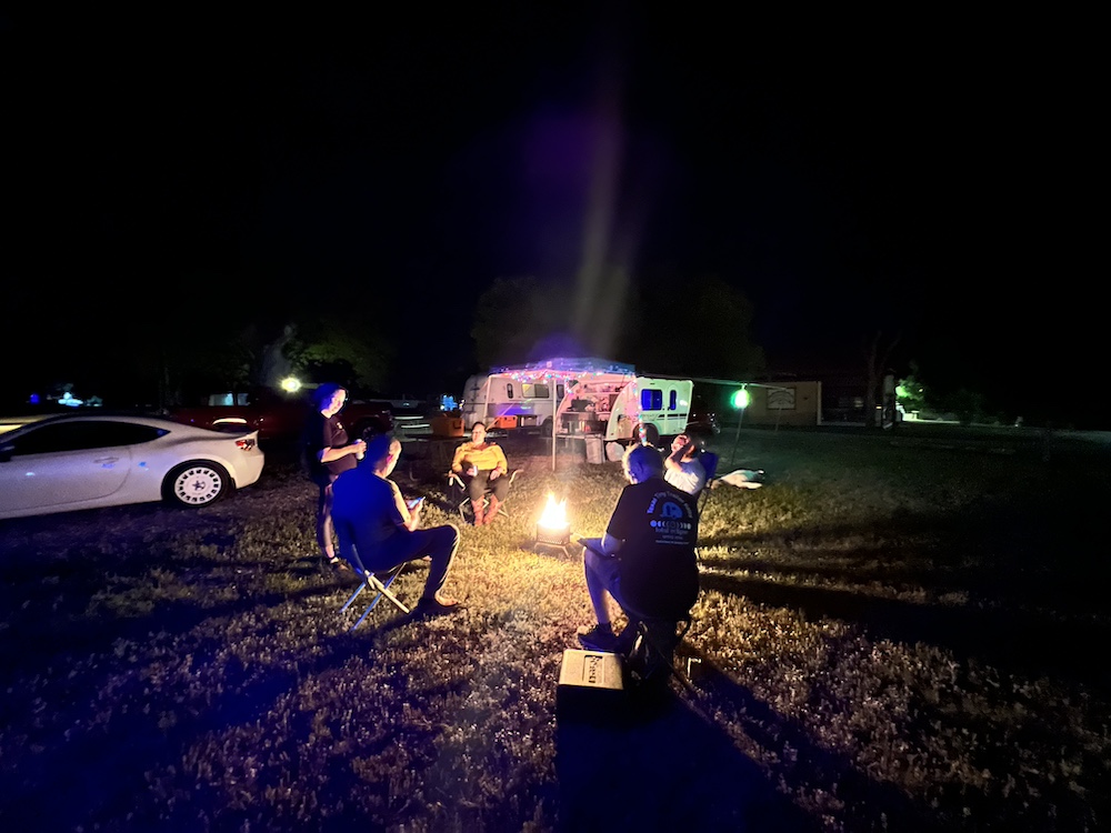 Texas Tiny Trailer Rally Campfire